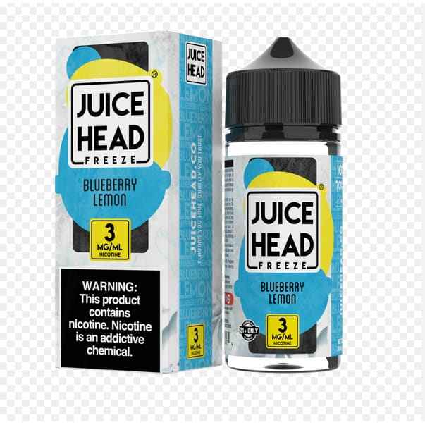 نكهة فيب توت ازرق ليمون ايس من جوس هيد (100مل) JUICE HEAD