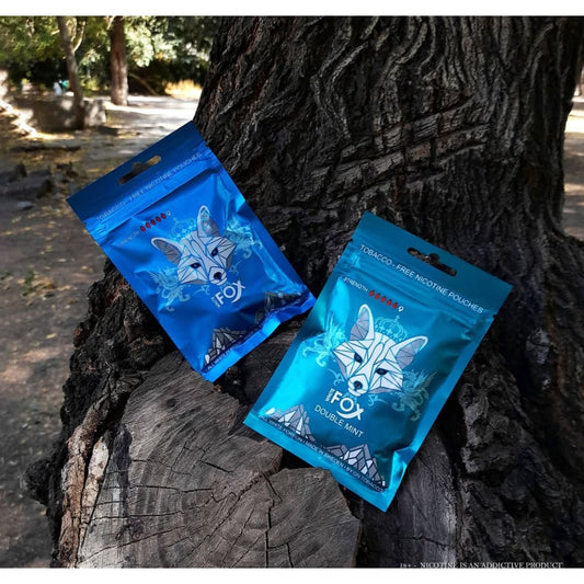 16 نيكوتين) اظرف نيكوتين وايت فوكس عدة نكهات fox