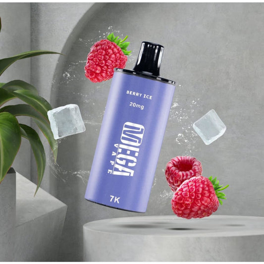 بودات ميقا 7000 شفطة 20 نيكوتين استخدام (بدون بطارية) MEGA