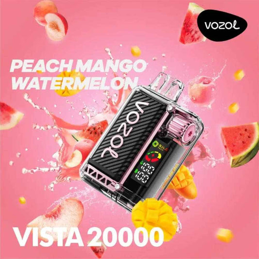 VOZOL سحبة سيجارة فوزول فيستا 20000 شفطة عدة نكهات 50