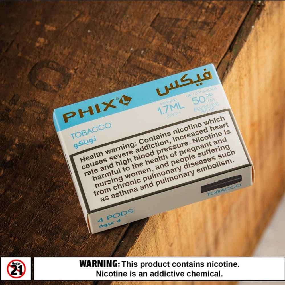 phix بودات فكس نكهة توباكو ايس