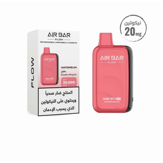 AIR BAR FLOW سحبة سيجارة اير بار فلو 30000 شفطة 20 نيكوتين