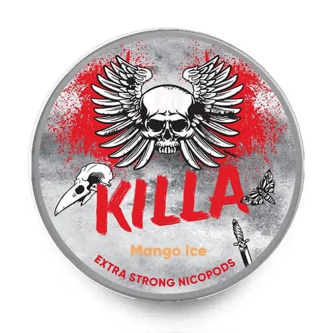 اظرف نيكوتين كيلا عدة نكهات KILLA - مانجو ايس 12.8 نيكوتين