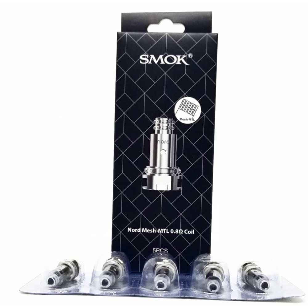 smok nord coil كويلات جهاز سموك نورد - المقاومة 0.8 للسحبة