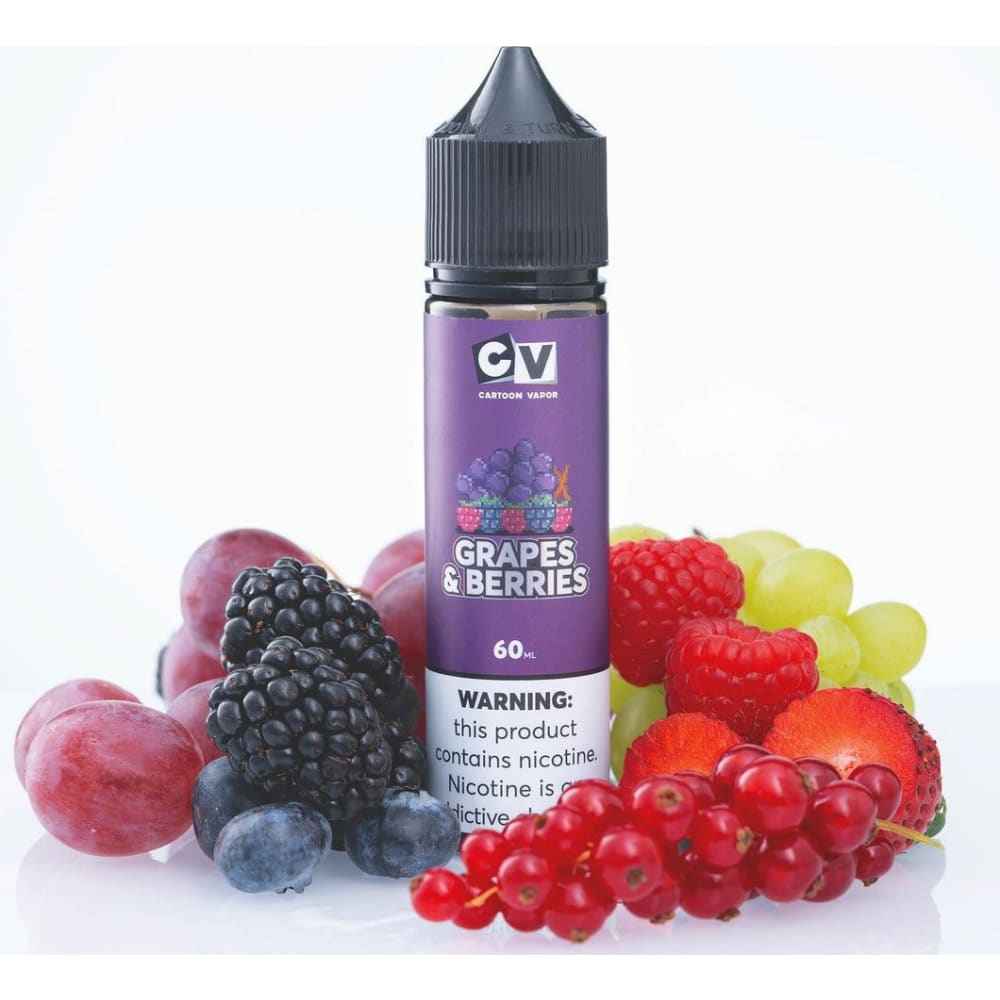 CV نكهة فيب عنب توت من سي - نيكوتين 3