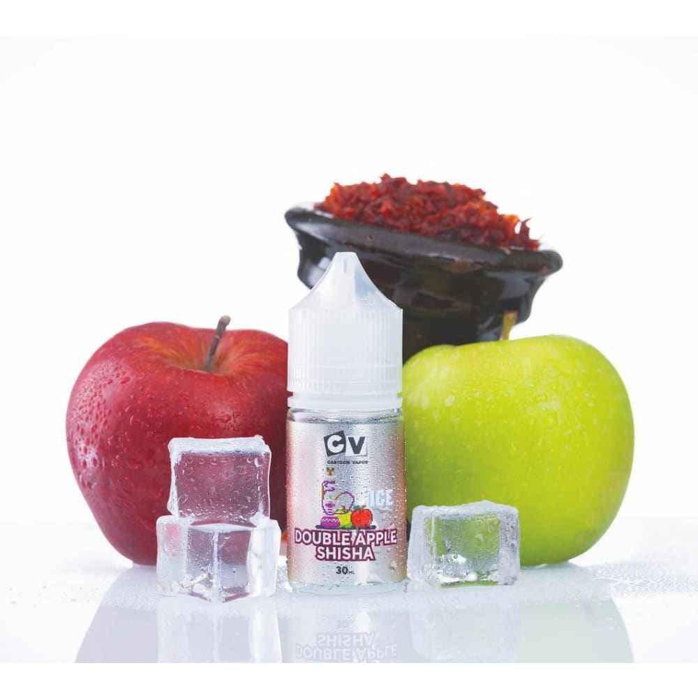CV نكهة تفاحتين ايس سولت نيكوتين من سي - نيكوتين 30
