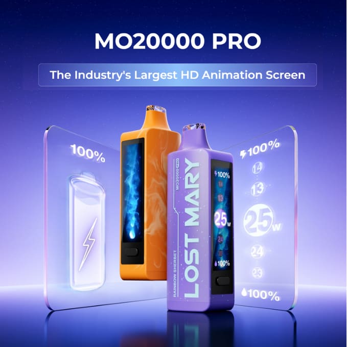 LOST MARY PRO سحبة سيجارة لوست ماري برو 20000 شفطة 50