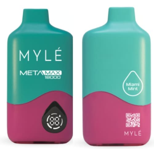 MYLE META MAXX سحبة سيجارة مايلي ميتا ماكس 18000 شفطة 50