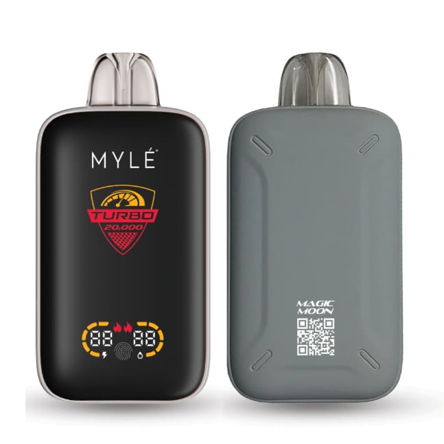 MYLE سحبة سيجارة مايلي تيربو 20000 شفطة 50 نيكوتين عدة
