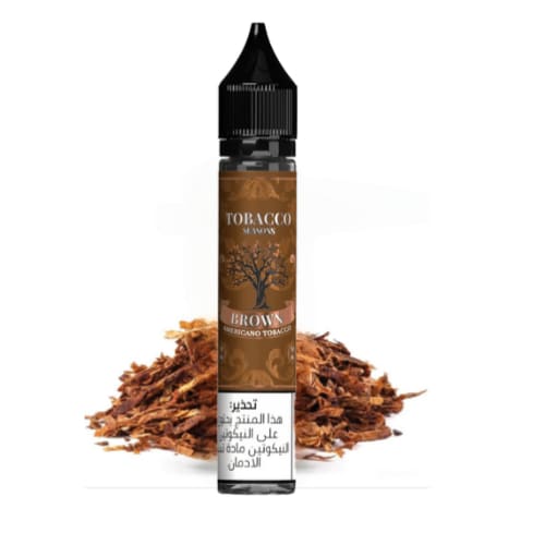 نكهة امريكانو توباكو سولت نيكوتين TOBACCO SEASONS BROWN