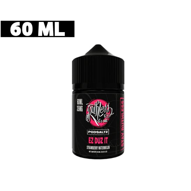 نكهة بطيخ فراولة سولت نيكوتين من روثلس 60 مل Ruthless