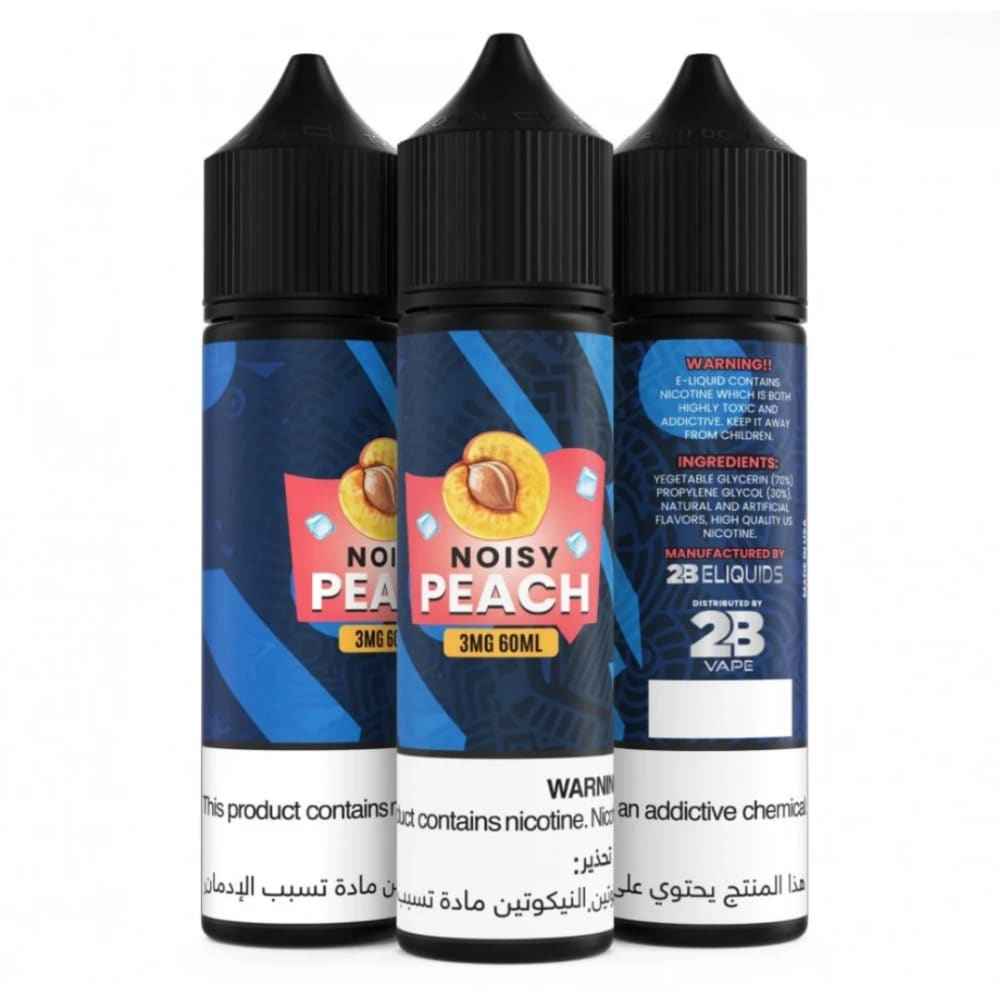 نكهة فيب خوخ ايس نويزي NOISY - نيكوتين 3