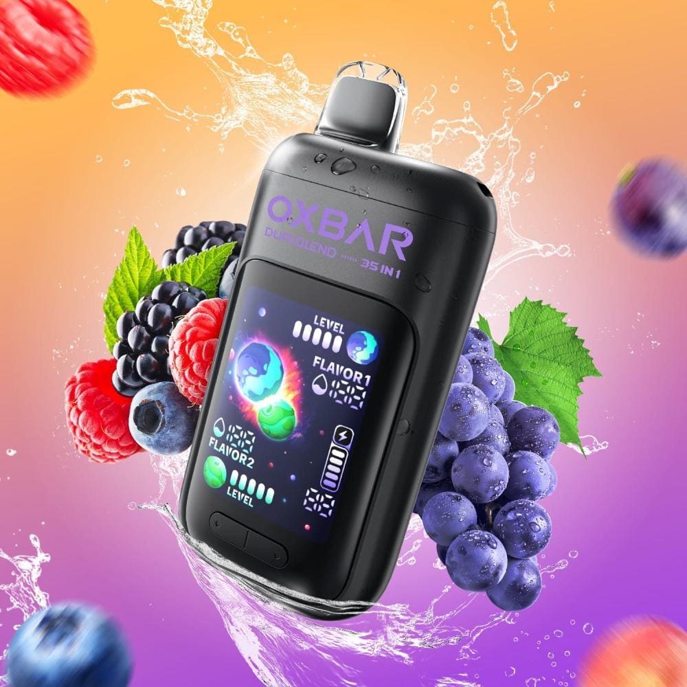 OXBAR DUALBLEND سحبة سيجارة اوكسبار 35000 شفطة 50 نيكوتين