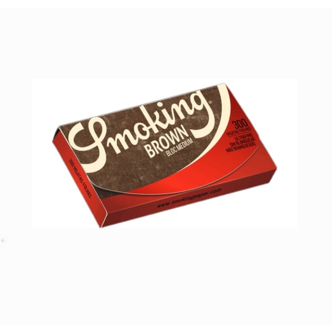 SMOKING BROWN ورق سموكنق 1 1/4 ورقة 300