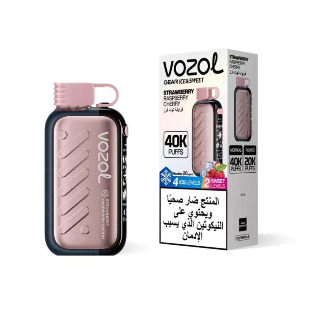 VOZOL GEAR ICE&SWEET سحبة سيجارة فوزول قير 40000 شفطة عدة