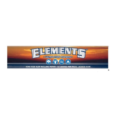 ورق لف كينق سايز اليمنتس ELEMENTS KING SIZE SLIM