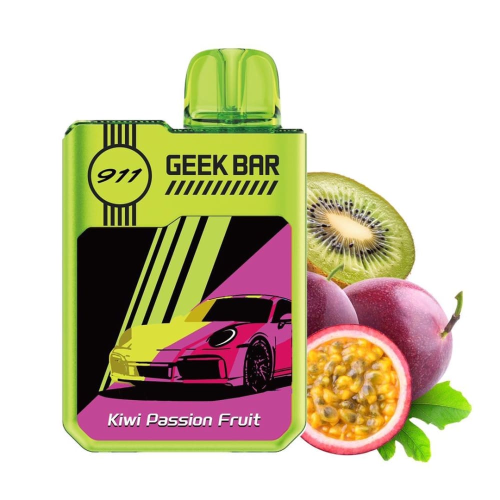 GEEK BAR 911 سحبة سيجارة جيك بار 18000 شفطة عدة نكهات 50