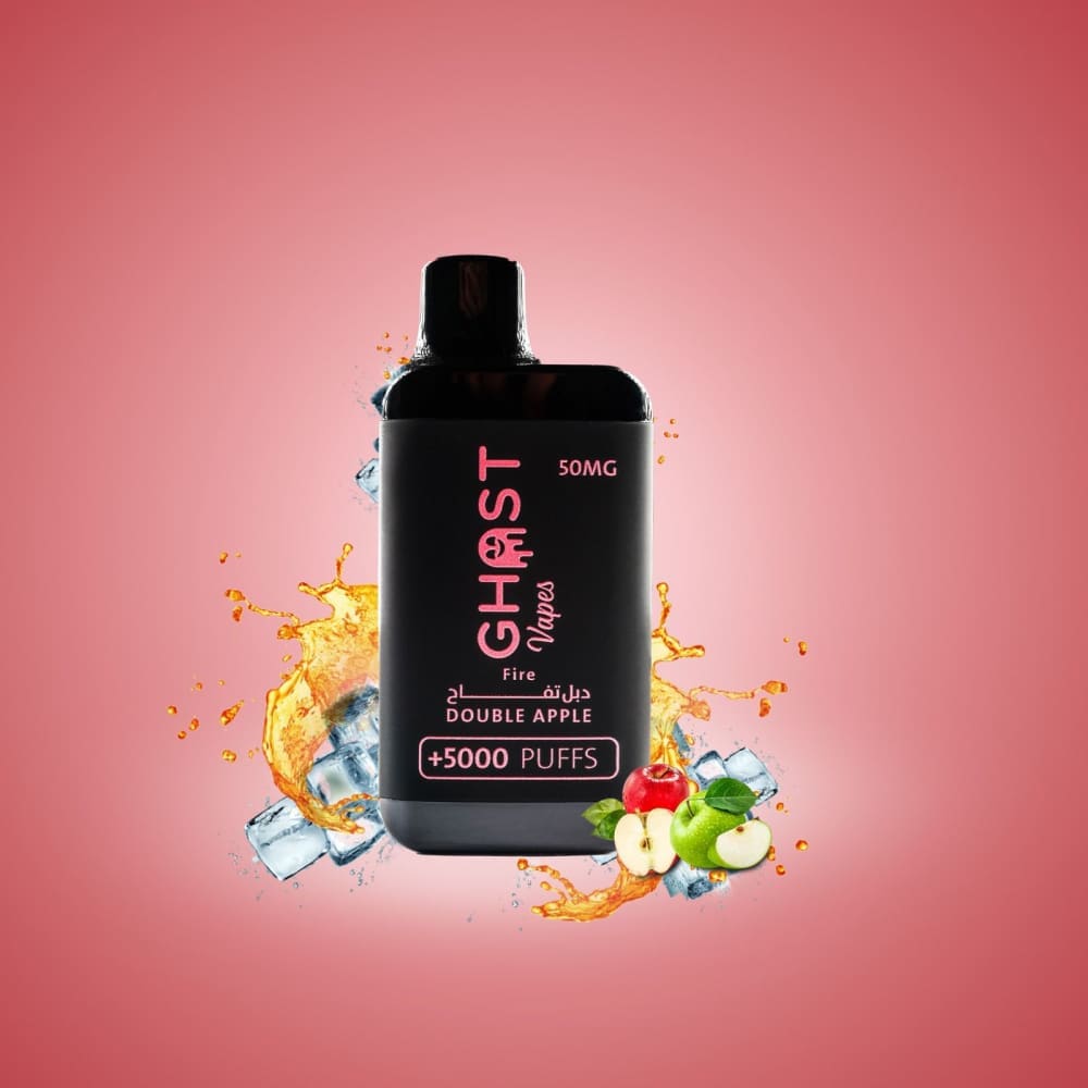ghost vape سحبة سيجارة قوست فيب 5000 شفطة 50 نيكوتين عدة