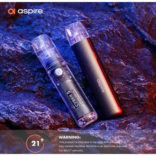 جهاز سحبة و شيشية سباير اس من اسباير aspire CYBER S