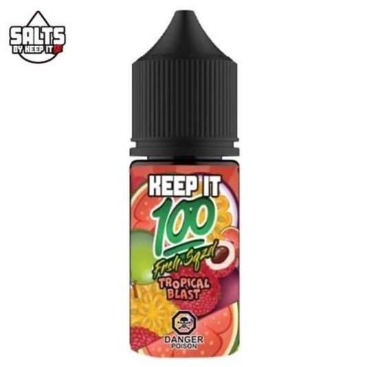 KEEP IT 100 نكهة فواكه استوائية سولت نيكوتين من كيب ات