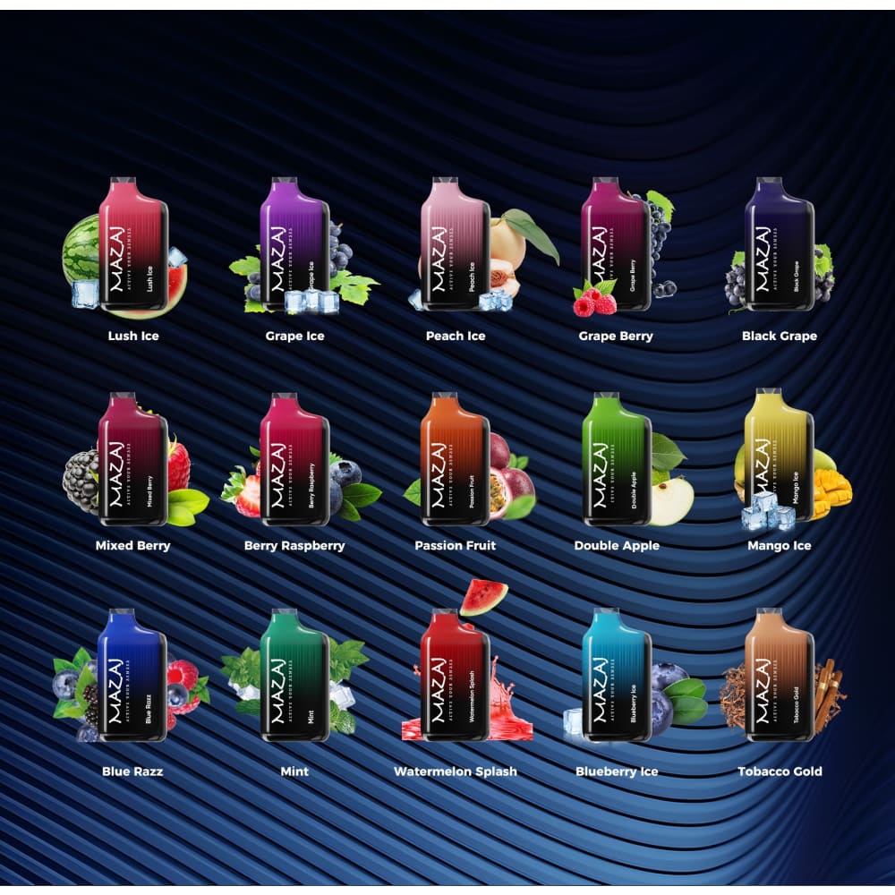 MAZAJ MATRIX سحبة سيجارة مزاج ماتريكس 17000 شفطة 20 نيكوتين