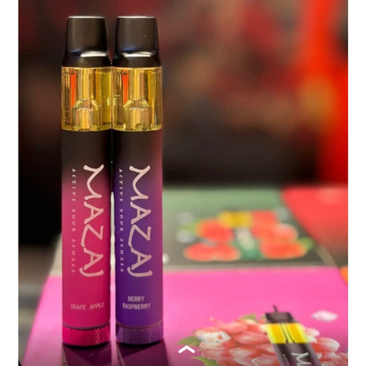 MAZAJ NANO سحبة سيجارة مزاج نانو 1200 شفطة 20 نيكوتين عدة