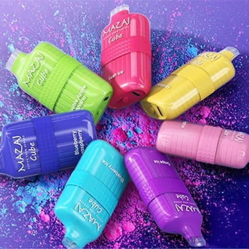 MAZAJ سحبة سيجارة مزاج كوبي 6000 شفطة 20 نيكوتين عدة نكهات