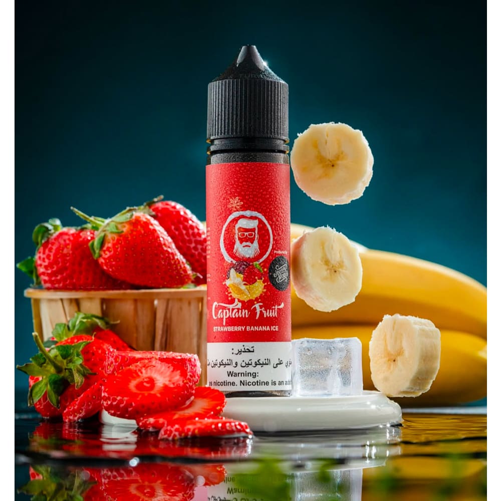نكهة فيب فراولة موز ايس كابتن قولد من جوسي وورلد - 3 نيكوتين