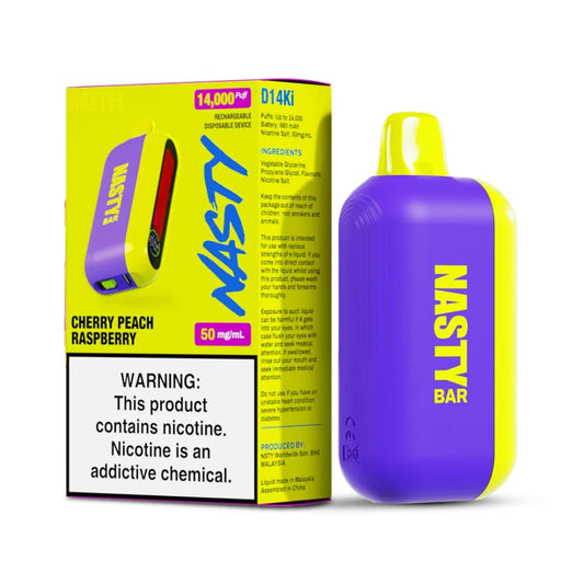 NASTY سحبة سيجارة ناستي بار 14000 شفطة 50 نيكوتين استخدام