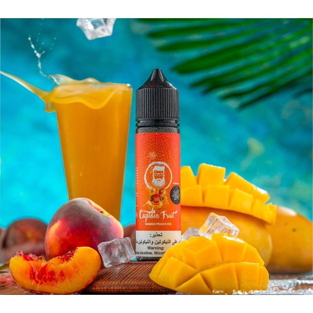 نكهة فيب مانجو خوخ ايس كابتن قولد من جوسي وورلد - 3 نيكوتين