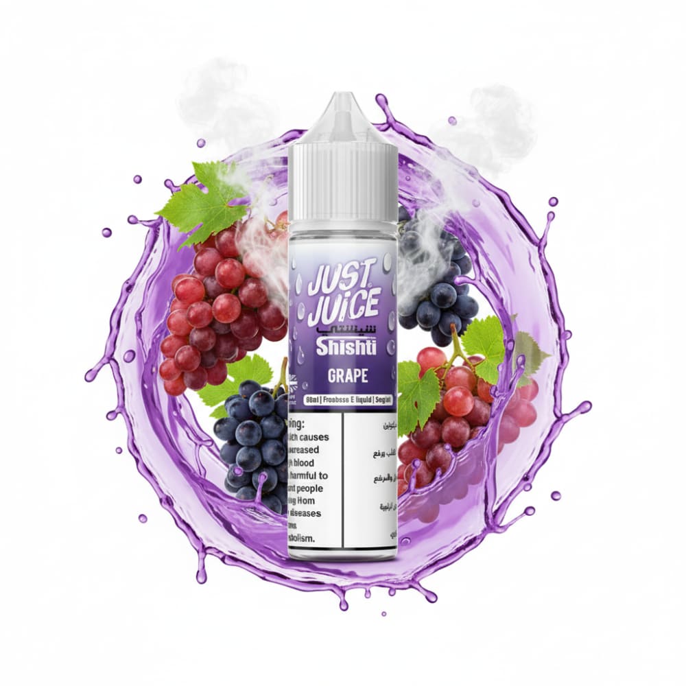نكهة فيب عنب من شيشتي JUST JUICE SHISHTI - نيكوتين 3