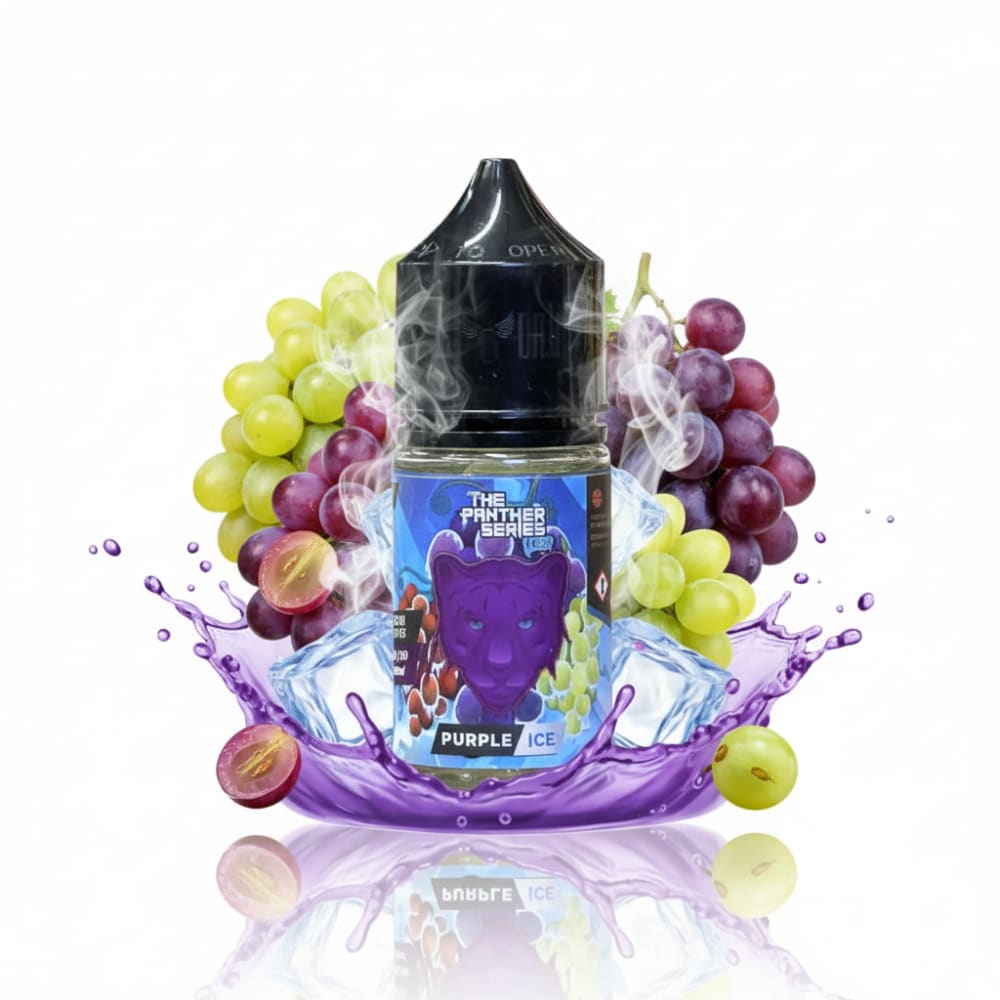 نكهة عنب مشكل ايس بربل سولت نيكوتين بنك بانثر من دكتور فيب