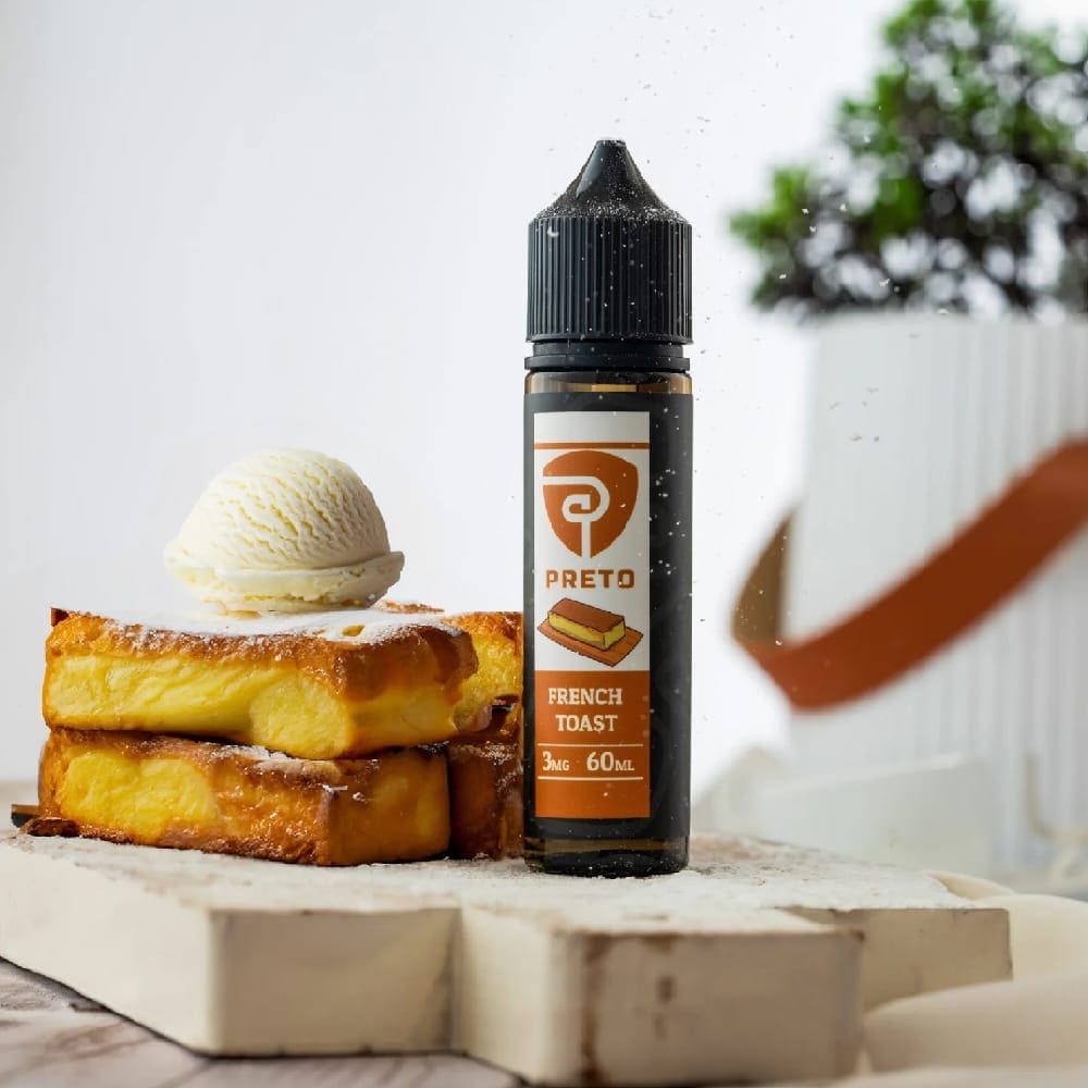 نكهة فيب فرنش توست من بريتو PRETO نيكوتين 3