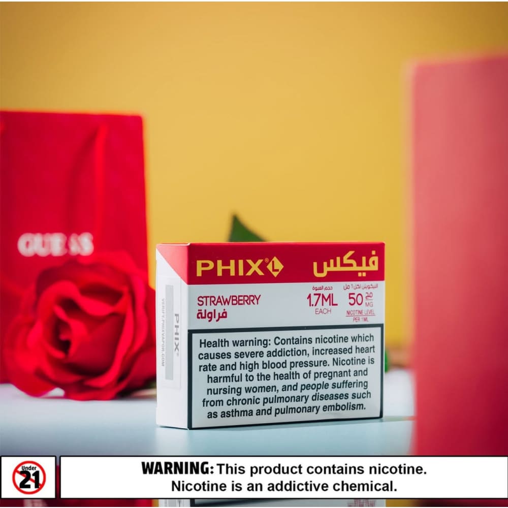 phix بودات فكس نكهة فراولة