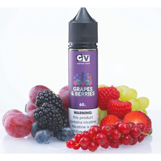 CV نكهة فيب عنب توت من سي - نيكوتين 3