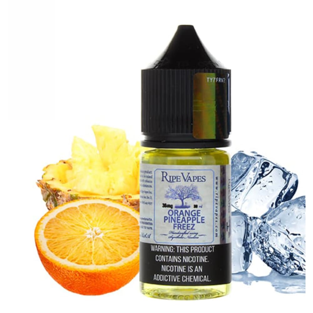 VCT RIPE VAPES نكهة برتقال اناناس ايس في سي تي سولت نيكوتين