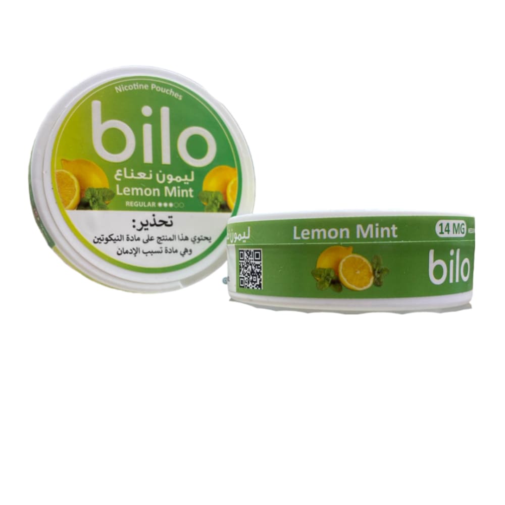 (10 نيكوتين) اظرف نيكوتين بيلو عدة نكهات Bilo - ليمون نعناع