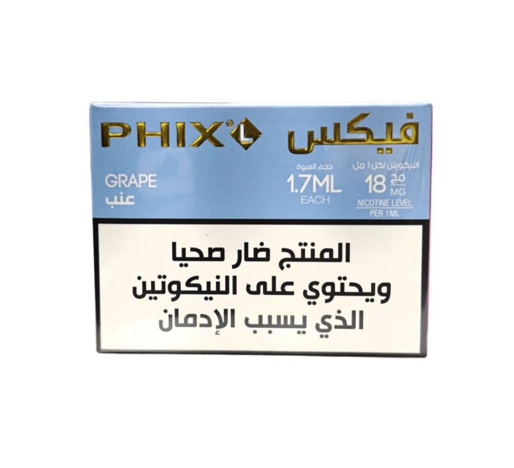 phix بودات فكس نكهة عنب ايس 18 نيكوتين