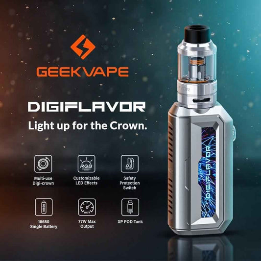 جهاز فيب جيك فيب ديجي فليفور اكس بي 77 واط GEEKVAPE