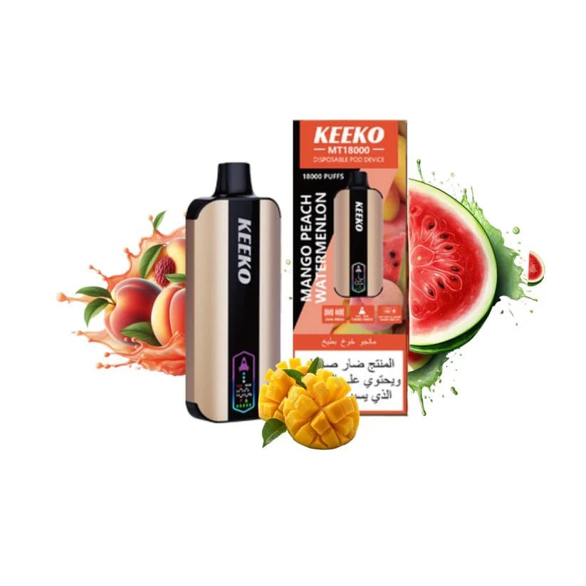 KEEKO سحبة سيجارة كيكو 18000 شفطة 50 نيكوتين عدة نكهات