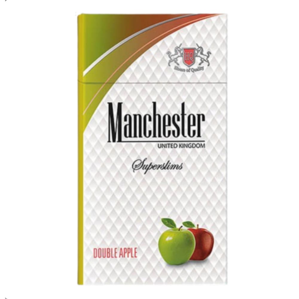 دخان مانشستر عدة نكهات Manchester - تفاحتين شكل 1