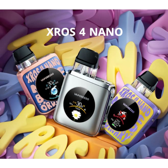 جهاز سحبة وشيشة اكس روز نانو 4 من فيبريسو XROS NANO 4