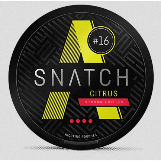 اظرف نيكوتين سناتش عدة نكهات SNATCH - حمضيات بارد 11.2