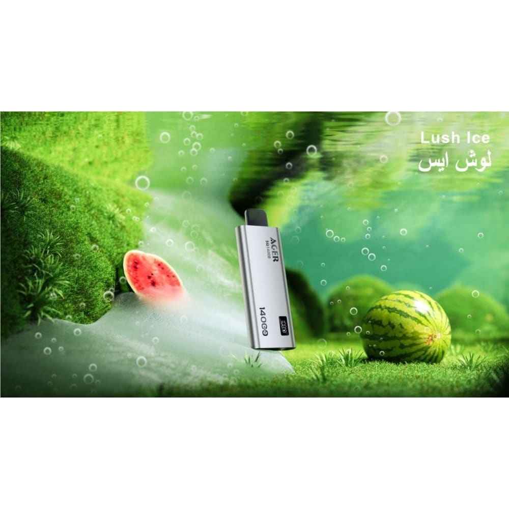 AGER سحبة سيجارة اجير 14000 شفطة 20 نيكوتين عدة نكهات