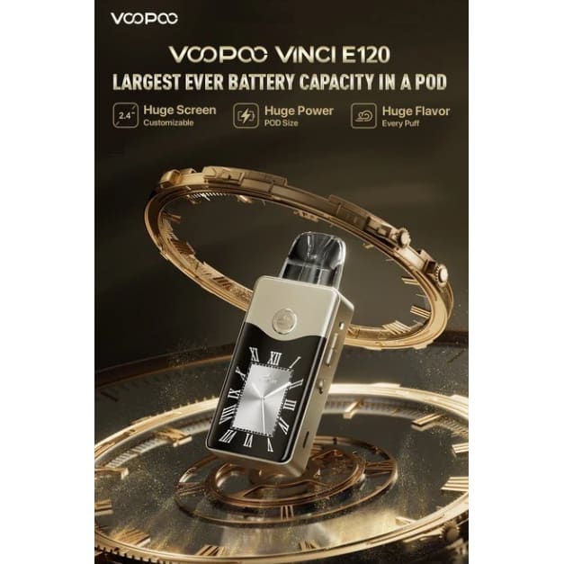 VOOPOO VINCI E120 جهاز سحبة و شيشة فينشي بود اي 120 من فوبو