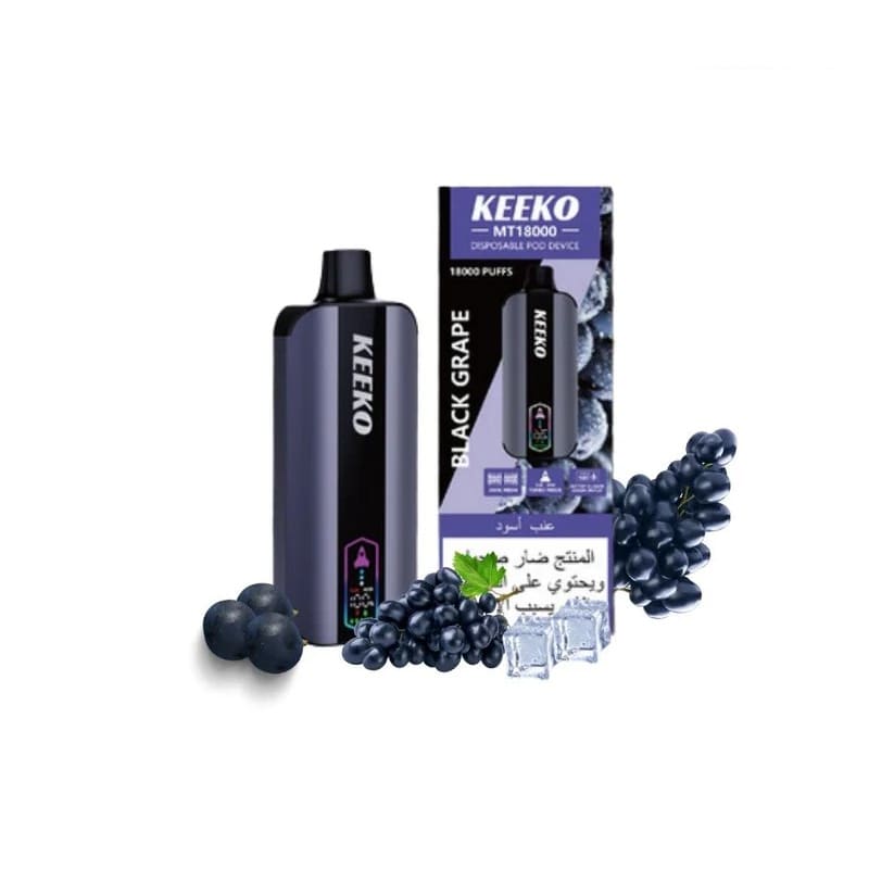 KEEKO سحبة سيجارة كيكو 18000 شفطة 50 نيكوتين عدة نكهات