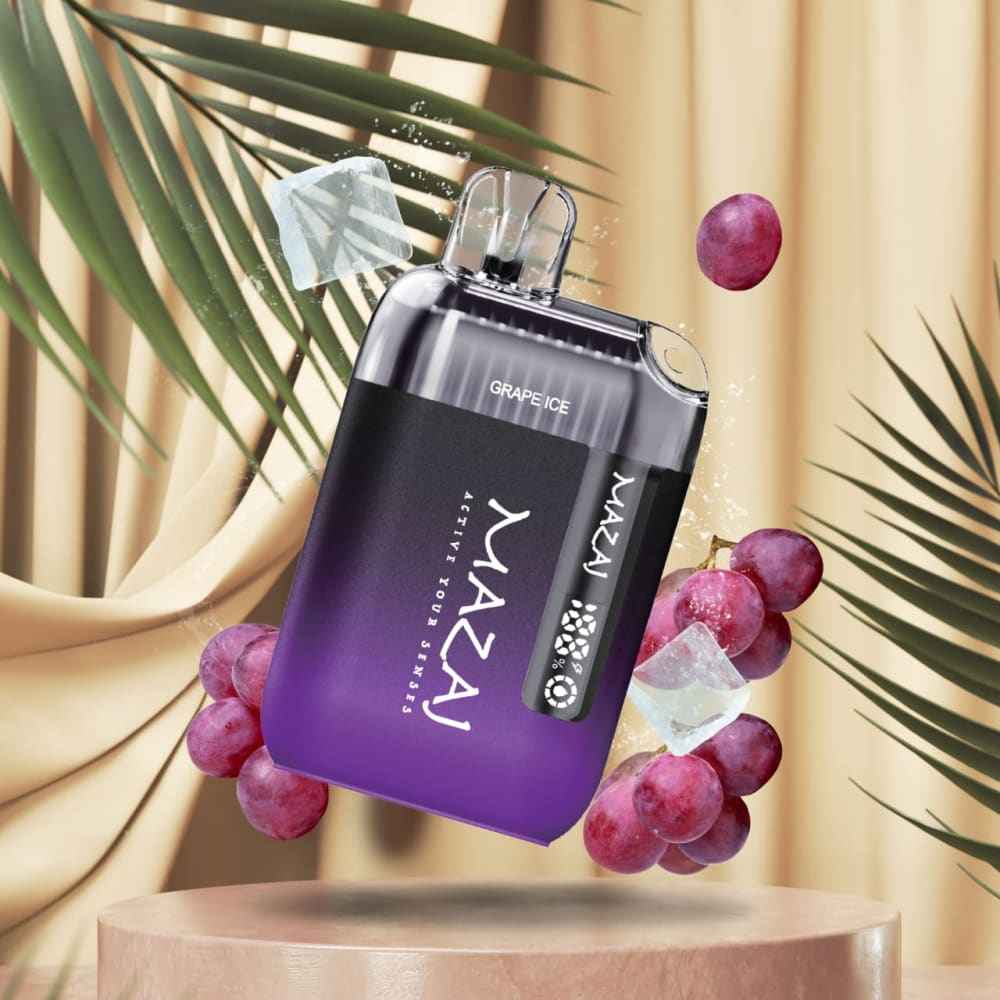 جهاز سحبة سيجارة مزاج انفينتي 9000 شفطة 50 نيكوتين عدة