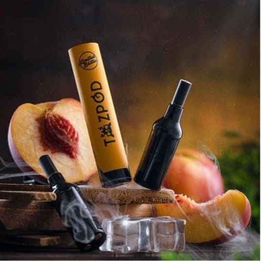 TAZPOD بودات جهاز تاز بود 2000 شفطة 20 نيكوتين عدة نكهات