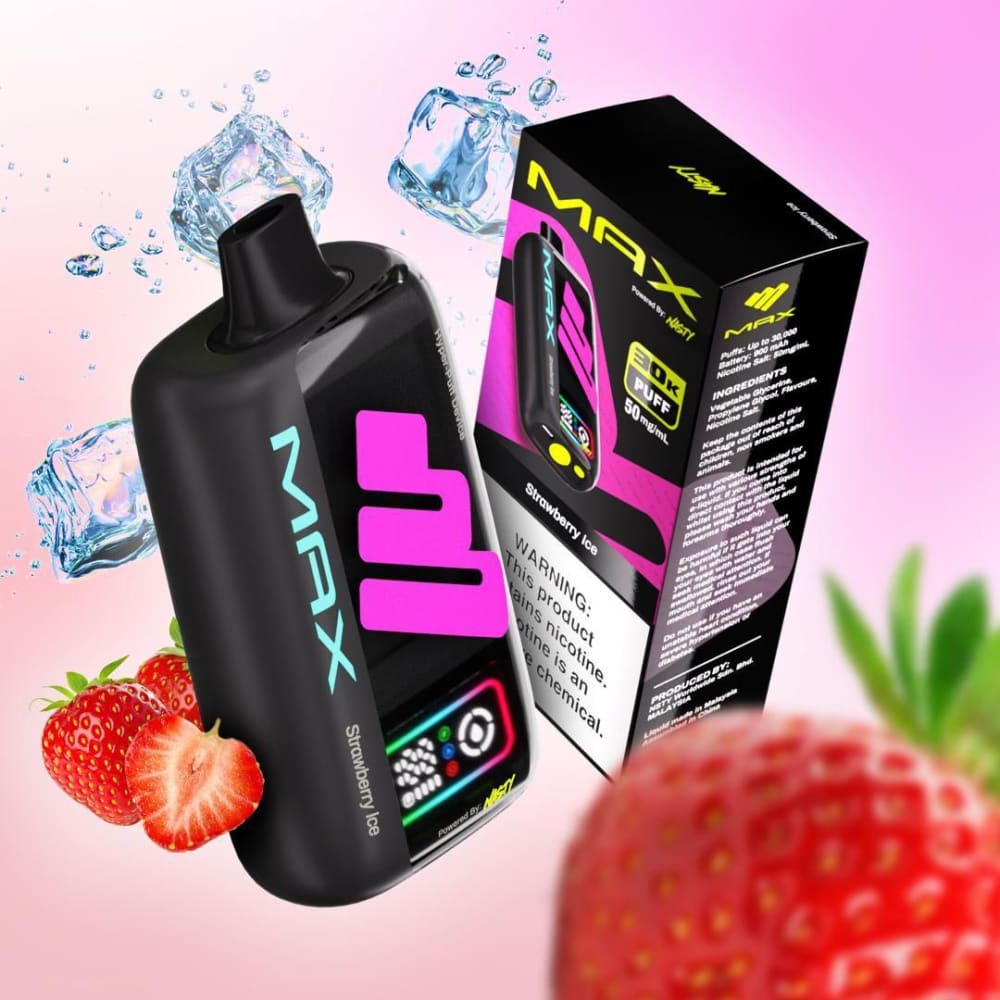 NASTY MAX سحبة سيجارة ناستي ماكس 30000 شفطة 50 نيكوتين