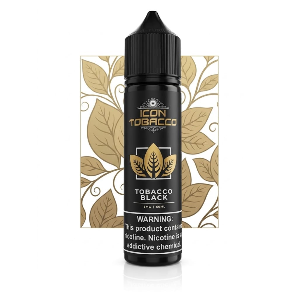 ICON VAPER نكهة فيب توباكو اسود من ايكون